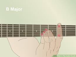 how to play guitar chords with pictures wikihow