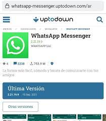 قم بتجريب آخر إصدار من whatsapp messenger لـ android Como Descargar Un Archivo Apk Tutorial Lo Nuevo De Hoy