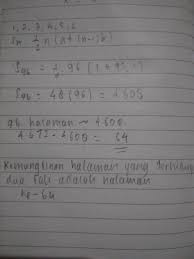 Ternyata terjadi kekeliruan, ada 1. Beni Menjumlahkan Nomor Halaman Buku Yang Terdiri Dari 96 Halaman Adalah 4 672 Ternyata Terjadi Brainly Co Id