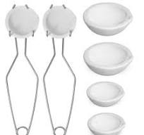 Amazon.com: Novellaire-8 Pcs Crucibles for Melting Metal Kit ...