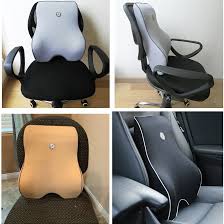 Ergolux atticus chrome metal chair. Car Cushion Seat Lumbar Support Office Chair Low Back Pain Pillow Memory Foam Black Posture Correction Car Product