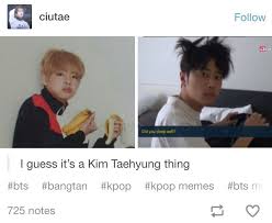 I Keep Forgetting Both Of Their Names Are Taehyung Plus What S Crazy Is That They Re Both By Bias But I Didn T Know J Seph Kpop Memes Kpop Funny Fandom Memes