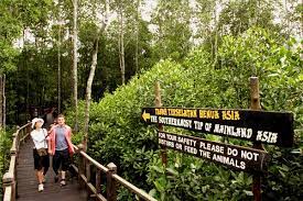 Dengan suasana damai dan menenangkan, dek kerana decorasi yang ala kampung, anda dan keluarga bakal menikmati. Pantai Taman Negara Tanjung Piai Di Johor Tempat Menarik Yang Untuk Berehat Tempat Menarik