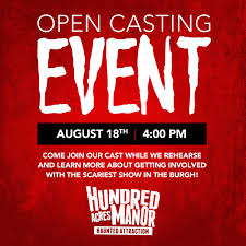 Hundred Acres Manor Haunted House logo