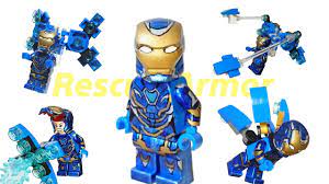 857 x 600 jpeg 171 кб. Lego Iron Man Mark 49 Rescue Armor Moc From Avengers Endgame Youtube