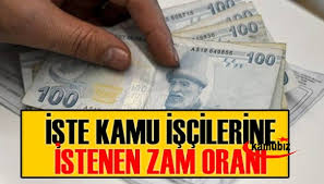 Konfederasyonlar ilk 6 ay için yüzde 20 zam talep etti. Iste Sendikalarin Kamu Iscileri Icin Teklif Ettigi Zam Orani