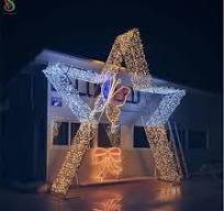 Customized Design Outdoor Christmas Decorations LED 3D Arch ...