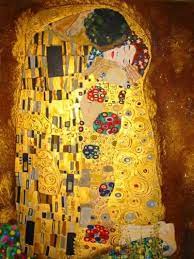 The Kiss Gustav Klimt 1907 08 Oil And Gold On Canvas 180 X 180 Cm Osterreichische Galerie Vienna Klimt Art Gustav Klimt Art Klimt