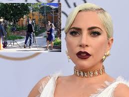 Lady gaga encourages her followers to vote and draws attention to this with a photo in a small white top without a bra. 7nxxgty6ltzcum