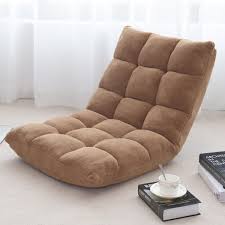 Costway Adjustable 14 Position Floor Chair Folding Lazy Gaming Sofa Chair Cushioned Walmart Com In 2020 Floor Chair Floor Seating Cushions On Sofa