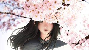 Tons of awesome anime sakura trees hd wallpapers to download for free. Hd Wallpaper Beautiful Anime Girl Sakura Cherry Blossom Wallpaper Flare