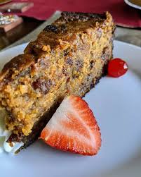 Jamaican Fruit Cake Soft Sweet And Tasty Baked Oats Banana Berry Food