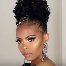 Trending gel up hairstyles is always a classic option for most women. 15 Natural Hairstyles To Slay Your Wedding Day Naturallycurly Com