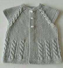 Yakadan Baslama Burgu Ve Buzlu Cam Orneginde Tek Parca Olarak Orulen Bebek Yelegi Yapimi 1 Yas Baby Knitting Patterns Orgu Bebek Yelek