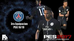 Pro evolution soccer 2018a is an upcoming sports video game developed by pes productions and published by konami for microsoft windows, nintendo pes2017 master league chegada e a estréia de neymar no psg pes 2017 (pro evolution soccer 2017) gameplay rumo ao. Paris Saint Germain Third Kit 18 19 Pes 2017 Patch Pes New Patch Pro Evolution Soccer