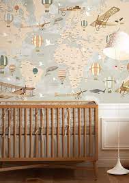 Check out our nursery wallpapers selection for the very best in unique or custom, handmade pieces from our wall décor shops. Applied Wallpaper Baby Boy Rooms Baby Bedroom Baby Boy Nurseries