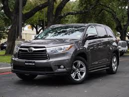 2014 Toyota Highlander Backup Camera Power Lift Gate Third Row Seating Captain S Chairs On Second Row Heated Seats Toyota Highlander Toyota Toyota Suv