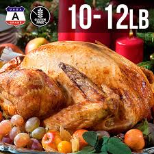 The reason bigger turkeys feed more people per pound is that it isn't the bones that get bigger as a turkey's overall weight increases, it's the breasts. Free Shipping Usda A Grade Premium Whole Turkey 10 12 Lbs 5kg