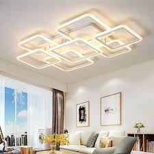 Online Shop Moderne Acryl Ontwerp Plafond Verlichting Slaapkamer Woonkamer 90 260 V Wit Plafond Lamp Led H Huis Verlichting Verlichting Verlichtingsarmaturen