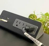 Desktop & Bedside Power Strip with USB C Port