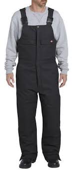 Dickies Sanded Duck Insulated Bib Overall Tb576