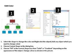 Basic Organization Chart Editable Powerpoint Templates