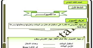 مذكرة حاسب آلي للصف الثالث الإبتدائي الترم الأول منهج الحاسب الآلي للصف الثالث الابتدائي تحميل مذكرة تكنولوجيا ومعلومات الصف الثالث الإبتدائ letters symbols