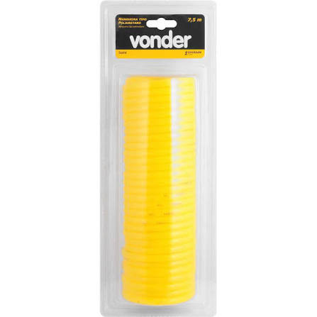 Mangueira Poliuretano + PVC 1/4"fêmea 7,5m Vonder