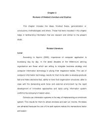 Chapter 2 Reviews Of Related Literature And Studies This Chapter Includes The Ideas Finished Thesis Ge Literature Expository Essay Examples Expository Essay