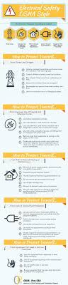 Osha Electrical Hazards Causes And Safety Tips Infographic Electrical Safety Workplace Safety Construction Safety