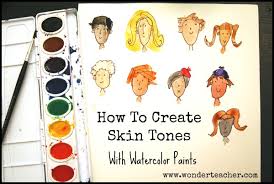 How To Create Skin Tones With Watercolor Paints