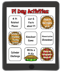 Do a quick search and you can find many more ideas. 9 Easy Activities To Celebrate Pi Day Idea Galaxy