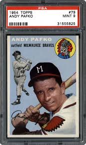 However, he is best known to baseball card enthusiasts as card #1 on the 1952 topps. 1954 Topps Andy Pafko Psa Cardfacts