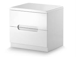 It s a small piece of flatpack furniture for a small price so i was not. Julian Bowen Manhattan White High Gloss 2 Drawer Small Bedside Cabinet Flat Packed