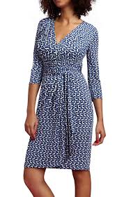 Alexa Geo Blu The Alexa Geo Blu Dress Is A Beautiful Wardrobe Essential Artfully Desig Beautiful Dresses For Women Business Casual Outfits For Women Dresses