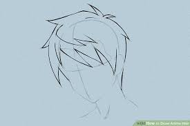 See more ideas about anime, anime hairstyles male, anime guys. Drawing Hair Drawing Boy Easy