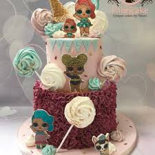 The success of the dolls is due to the fact that the child needs to remove several layers until he finds his doll. Birthday Cake Decorating Photos