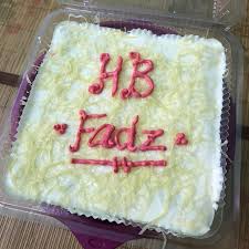 Kalau ada yang bertanya harganya dalam rm 85. Resepi Kek Cheese Hari Jadi
