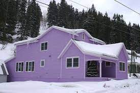 purple house purple home purple door house colors