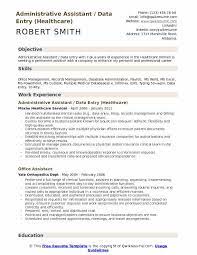 Applying for an administrative assistant job? Administrative Assistant Data Entry Resume Samples Qwikresume