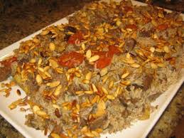 Arabic Food Recipes Lebanese Makloubi With Meat Recipe Lebanese Recipes Recipes Food