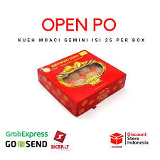 Kue otok otok isi kacang merah. Kue Moaci Moci Mochi Gemini Isi 25pcs Murah Original Khas Semarang Shopee Indonesia