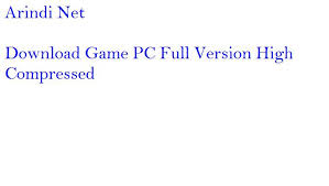 Game is compressed, clean and has the fix file if needed to install. Game Pc Free Download Full Version High Compressed Home Facebook