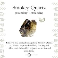 Smokey Quartz Gemstones Sacred Materials Tiny Devotions Mala Beads Energy Crystals Gemstone Healing Healing Stones