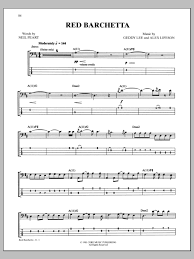 Download the chords as midi file for audio and score editing. Rush Red Barchetta Sheet Music Pdf Notes Chords Rock Score Drums Transcription Download Printable Sku 443422