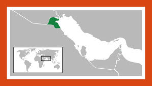Location map of Kuwait | Maps of Kuwait | Maps of Asia | GIF map | Maps of  the World in GIF format | Maps of the whole World