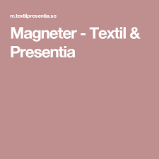 Magneter Textil Presentia Souvenirer