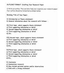 How To Write A Research Paper Outline Example Research Paper Outline Template Research Paper Outline Example Essay Outline Template