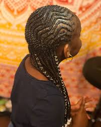 Create multiple braids with the traditional french braid hairstyle and tie a low pony. Creative Zig Zag Braids For Black Girls And Boys Women And Men Braids School Girl Hair Styles Serenity Baby N Girl Hairstyles Easy Braid Styles Zig Zag Braid