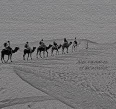 Want to discover art related to pen_and_ink? Camels Caravans Traveling Sahara Desert Arabian Deserts Art Pencil Drawing Charcoal Sketch Paintings Travel Art Landscape Drawings Book Art